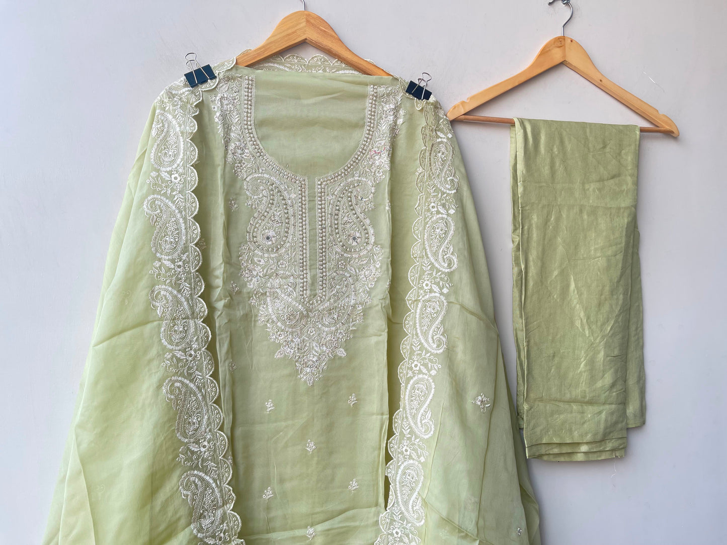 Organza unstitched ladies suit Rc19310 (a)