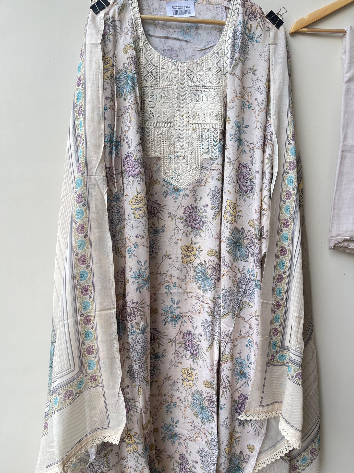 Pure Mul Cotton Unstitched Ladies Suit RC-18871 – view 3