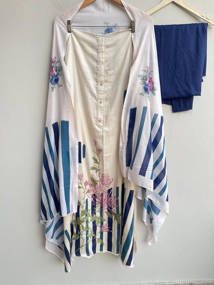 Cotton Printed Unstitched Ladies Suit RC18534