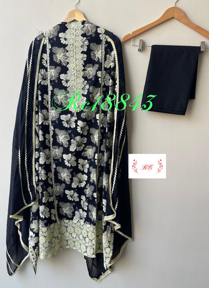 Cotton Printed Unstitched Ladies Suit RC-18843 – view 5