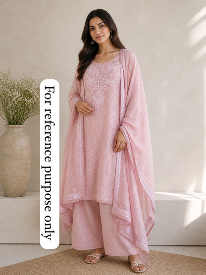 Pure mul chanderi ladies unstitched suit Rc18796 (a)