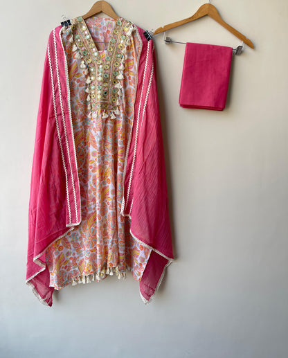 Soft Cotton Printed Unstitched Ladies Suit RC-18844(B) – view 4