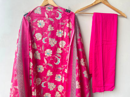 Cotton printed unstitched ladies suit Rc19250