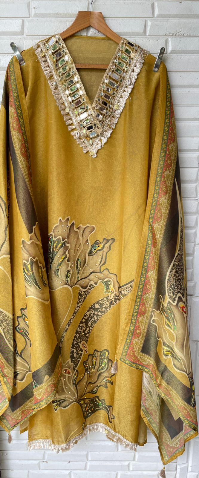 Shimmer silk unstitched ladies suit Rc17766