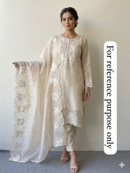 Shimmer Organza Unstitched Ladies Suit RC-18886 – view 8