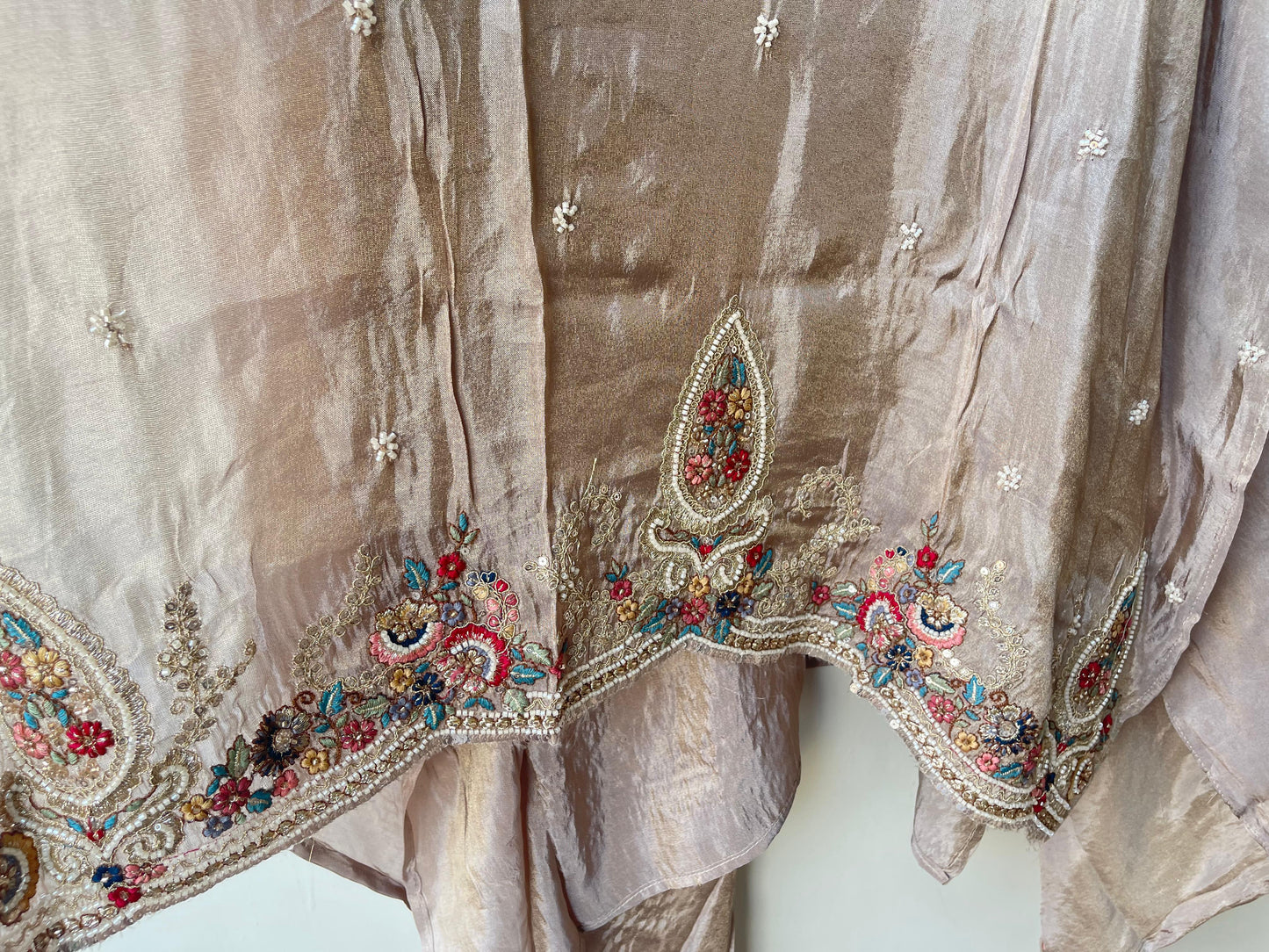 Shimmer silk unstitched ladies suit Rc19330 (b)