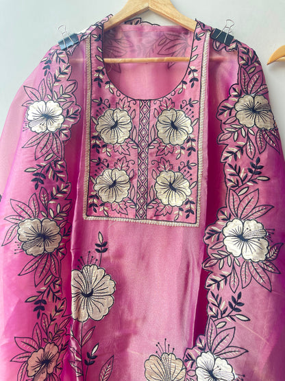 Shimmer silk unstitched ladies unstitched suit Rc19245 (a)