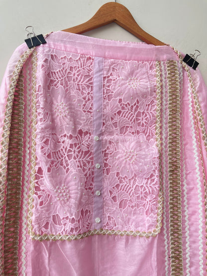 Mul chanderi unstitched ladies suit Rc18969 (a)