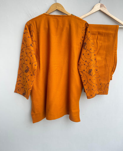 Kashmiri pheron short kurta coord set Rc18361 (a)