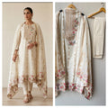 Cotton weaving unstitched ladies suit Rc18981