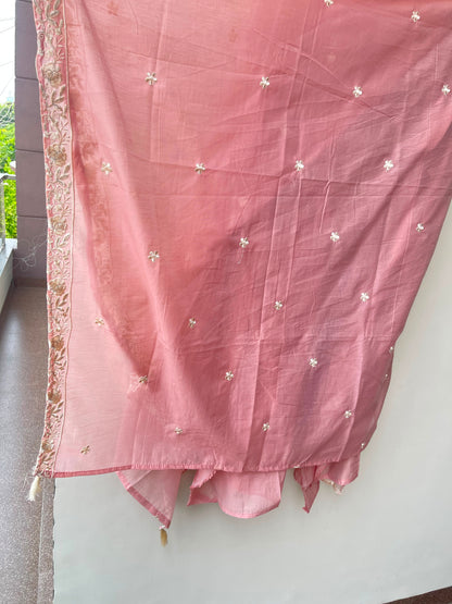 Mul chanderi unstitched ladies suit Rc19012 (b)