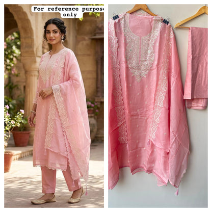 Organza unstitched ladies suit Rc19310 (b)