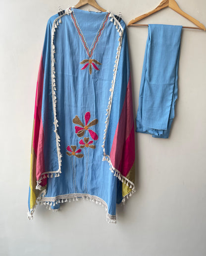 Mul chanderi unstitched ladies suit Rc19282 (b)