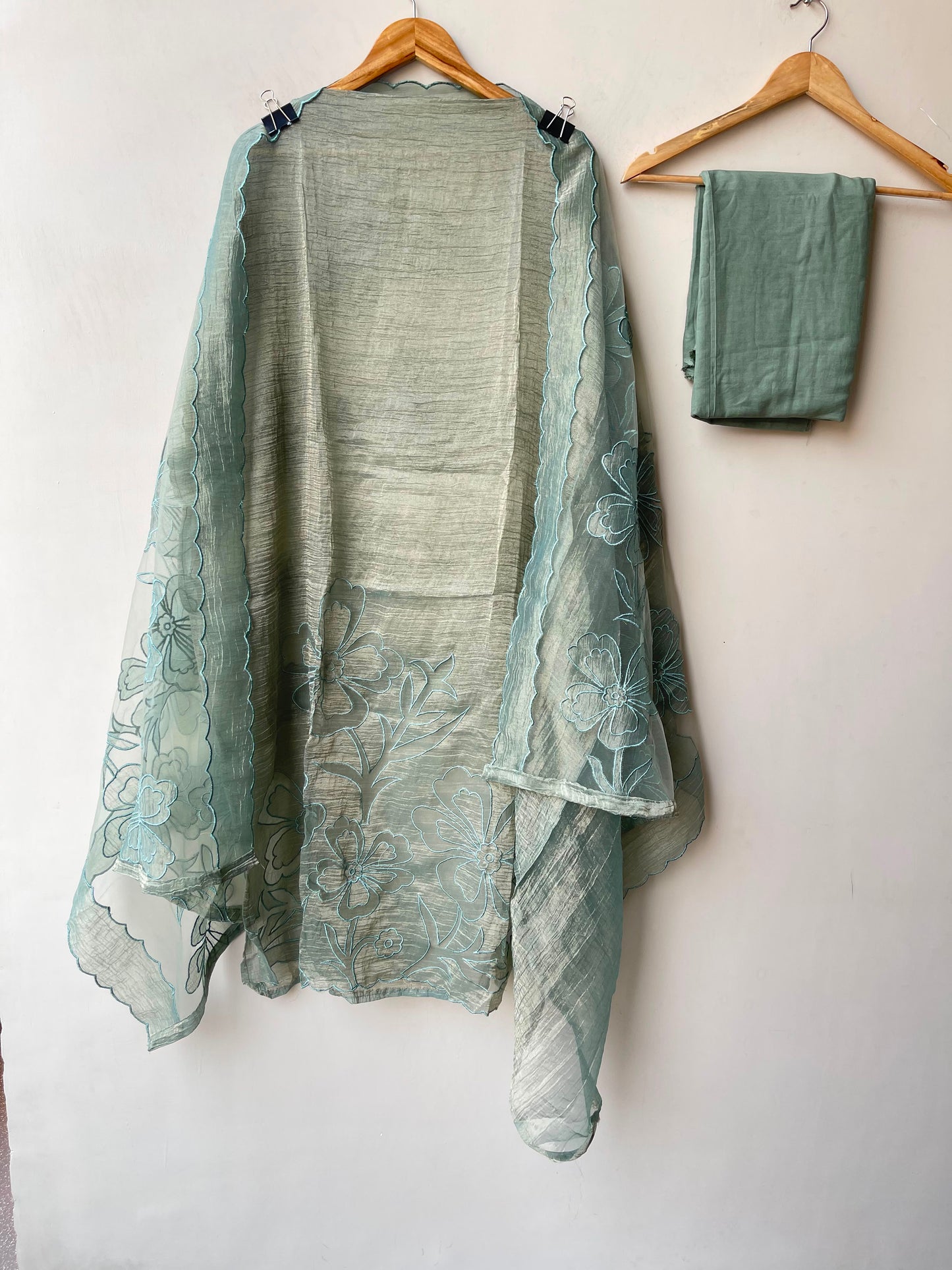 Crushed shimmer tissue ladies unstitched suit Rc19305 (c)