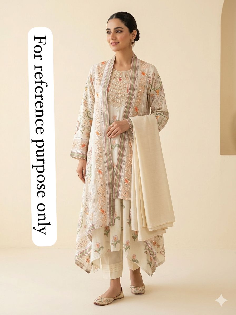 Muslin Printed Semi Stitched Ladies Suit RC-18718 – view 2