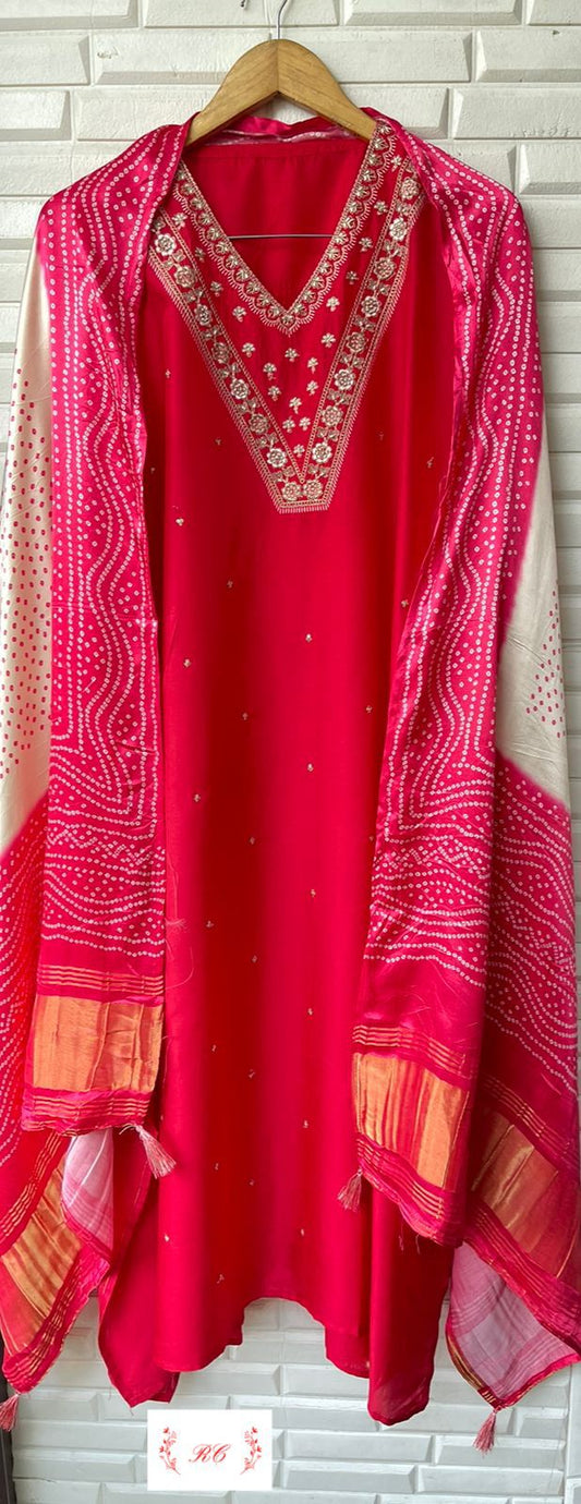 Silk Unstitched Ladies Suit RC-15351 – view 2