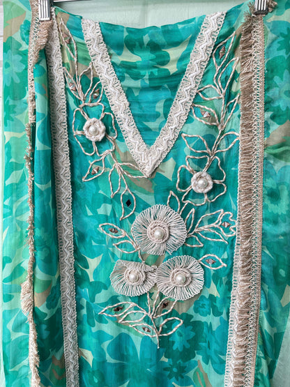 Burbery unstitched ladies suit Rc17603 (b)