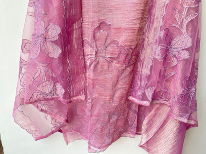 Crushed shimmer tissue ladies unstitched suit Rc19305 (b)