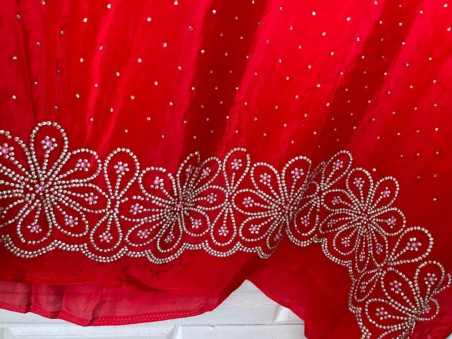 Organza unstitched ladies suit Rc17799