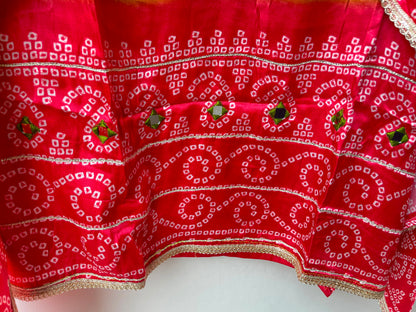 Gajji silk printed unstitched ladies suit Rc19236 (b)