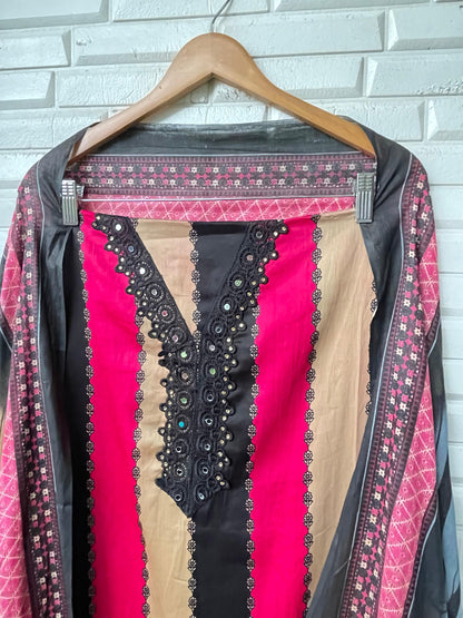 Cotton unstitched ladies suit Rc17376 (a)