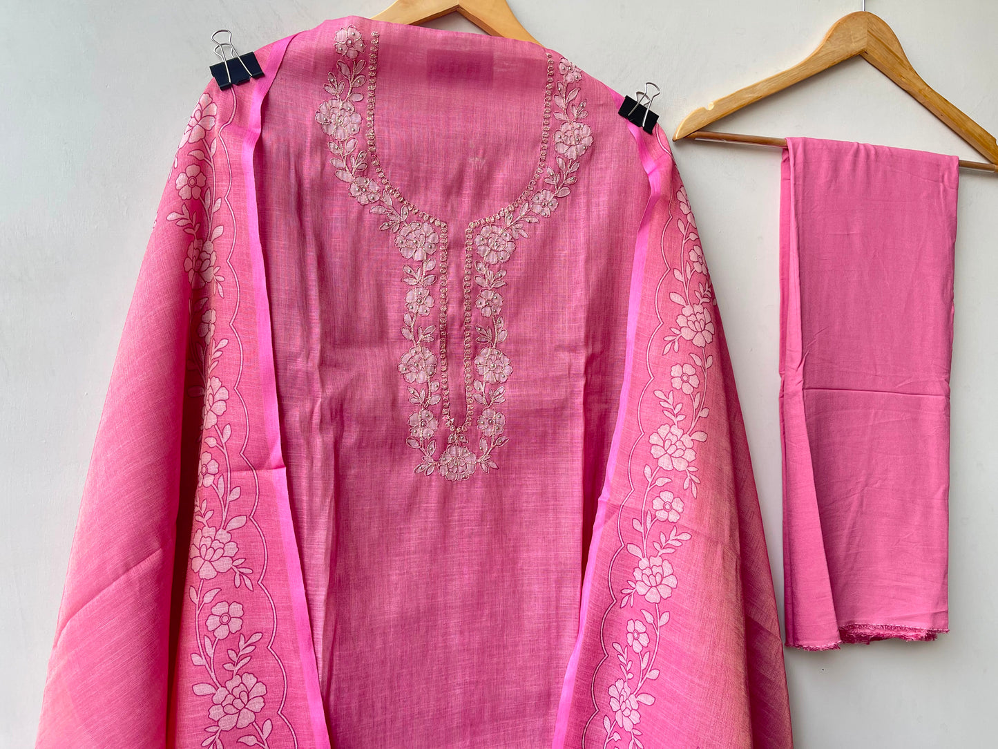 Shimmer linen printed ladies unstitched suit Rc19134