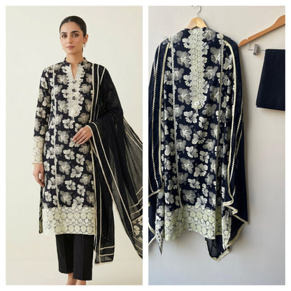 Cotton Printed Unstitched Ladies Suit RC-18843
