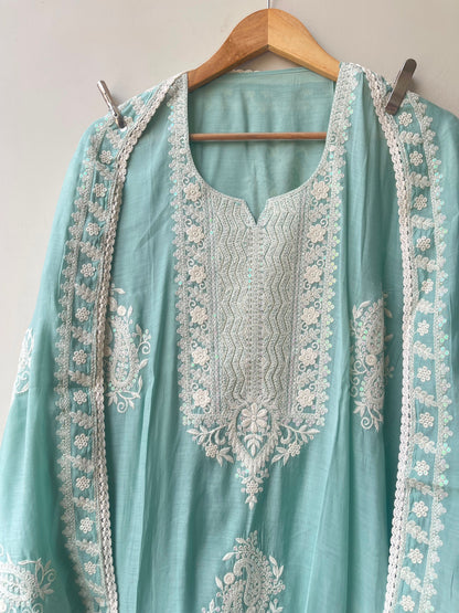 Mul chanderi unstitched ladies suit Rc18975 (c)