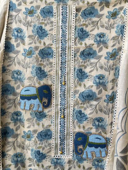 Cotton Printed Unstitched Ladies Suit RC18668 (b) – view 4
