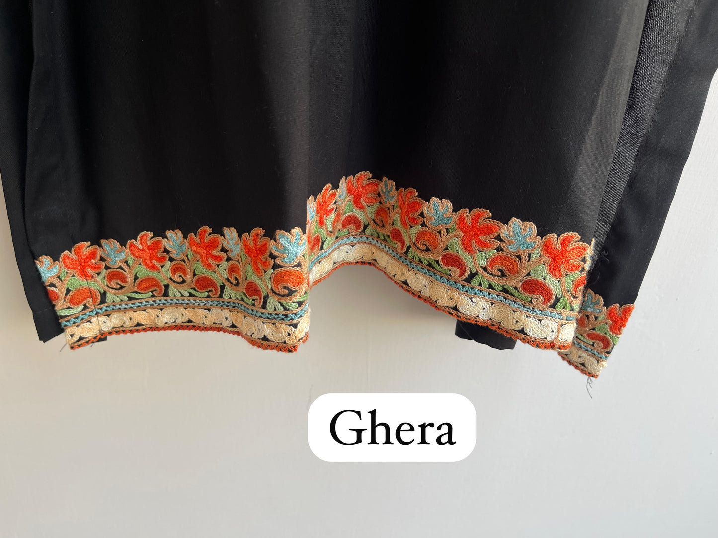 Reyon kashmiri kadai ready ladies coord set Rc18384 ( a)