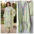 Organza Tuile unstitched ladies suit Rc19312 (a)