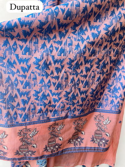 Maheshwari Silk Unstitched Ladies Suit RC18821 – view 4