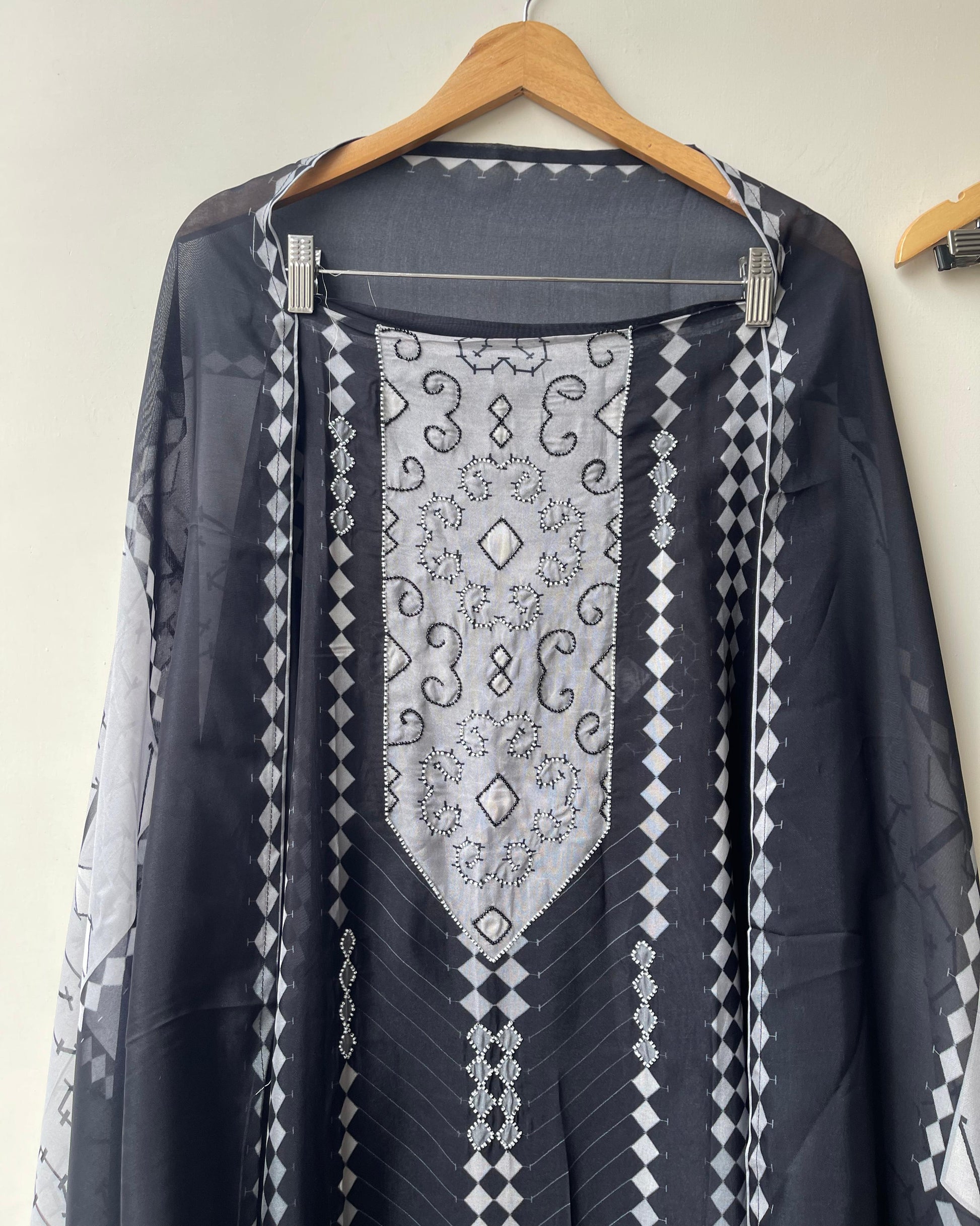 Pure Organza Printed Ladies Unstitched Suit RC-18768 – view 8