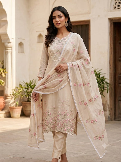 Fine glass organza ladies unstitched suit Rc19320 (b)