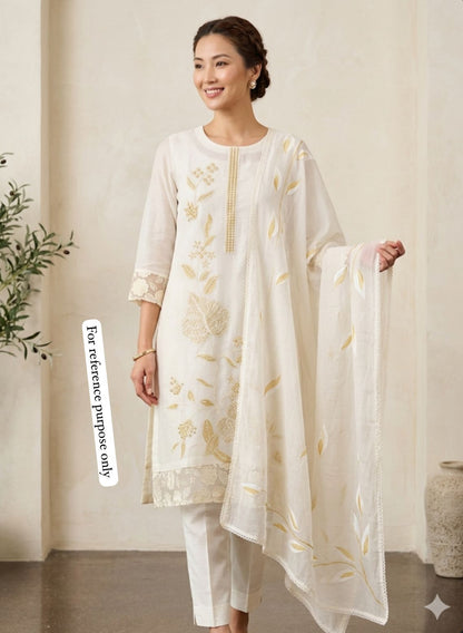 Mul Chanderi Unstitched Ladies Suit RC-18714 (a) – view 9