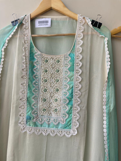Organza unstitched ladies suit Rc18947 (a)