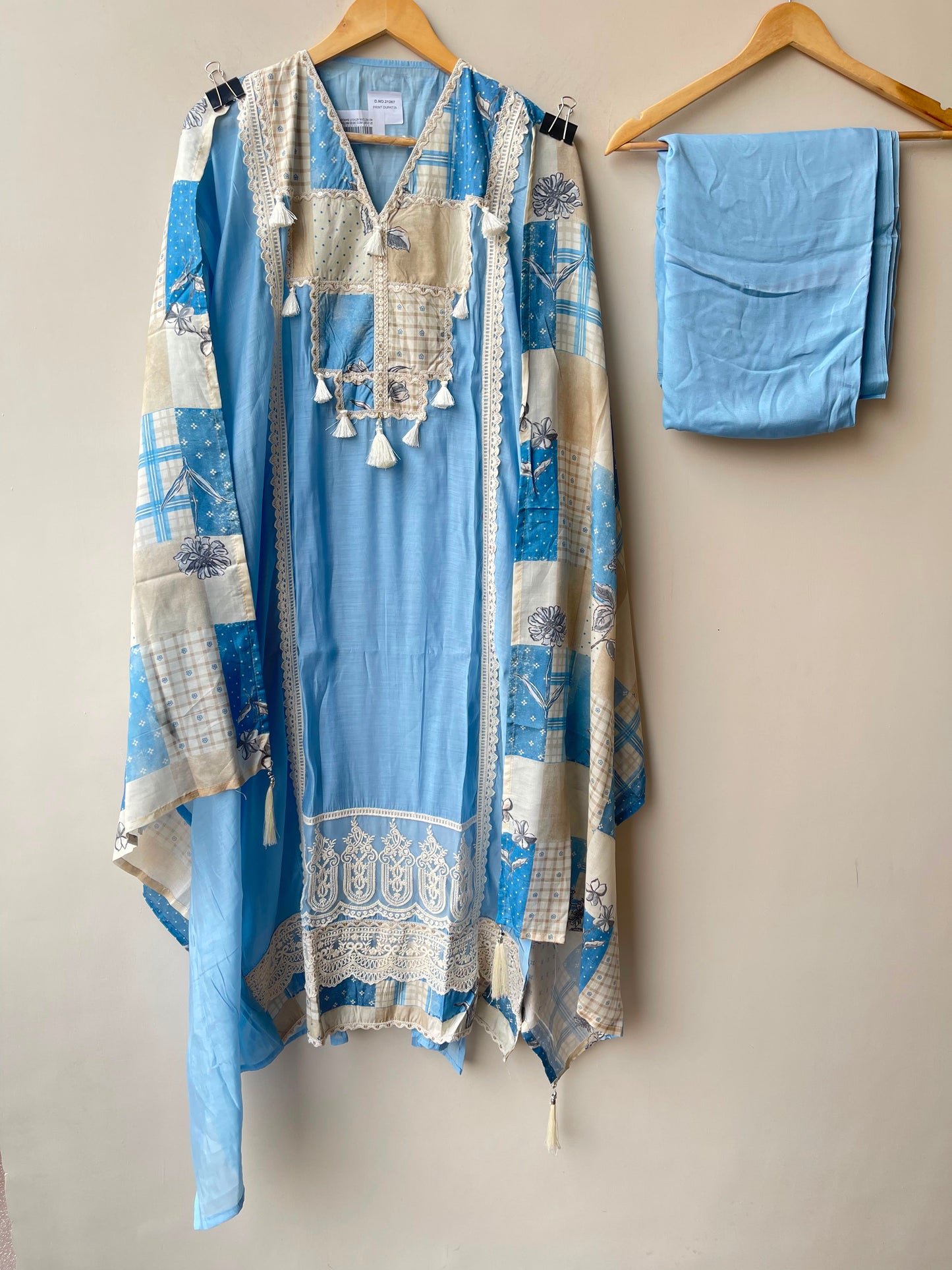 Mul chanderi unstitched ladies suit Rc18988