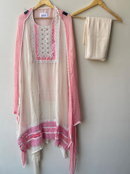 Organza unstitched ladies suit Rc18947 (b)