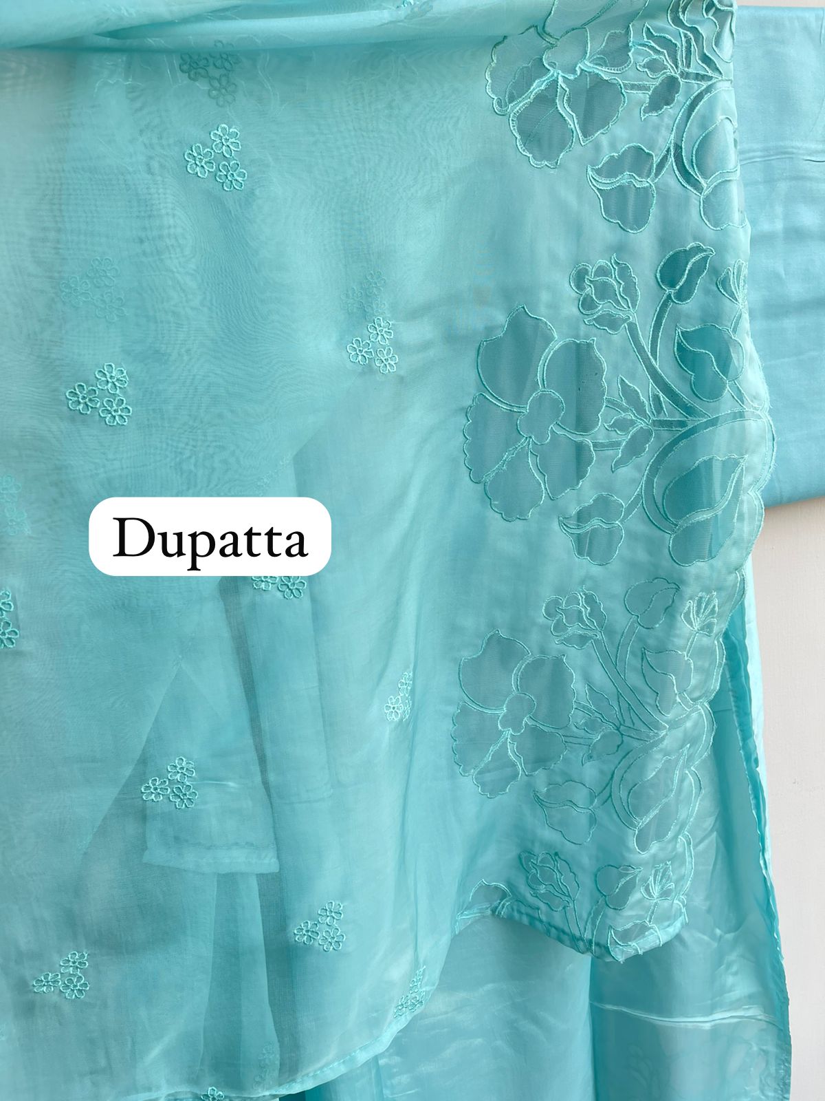 Satin crepe unstitched ladies suit Rc18389 (b)