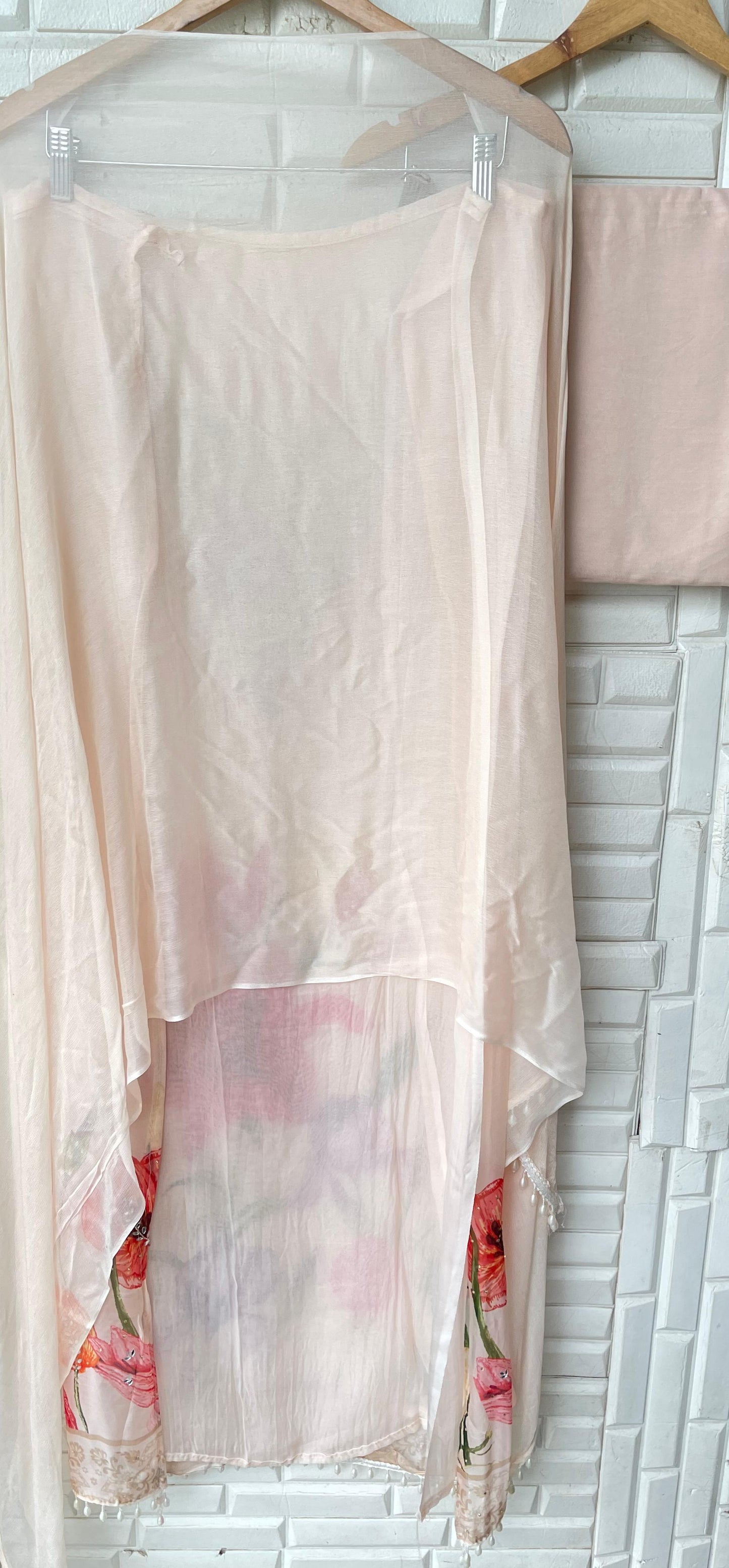 Organza unstitched ladies suit Rc17401