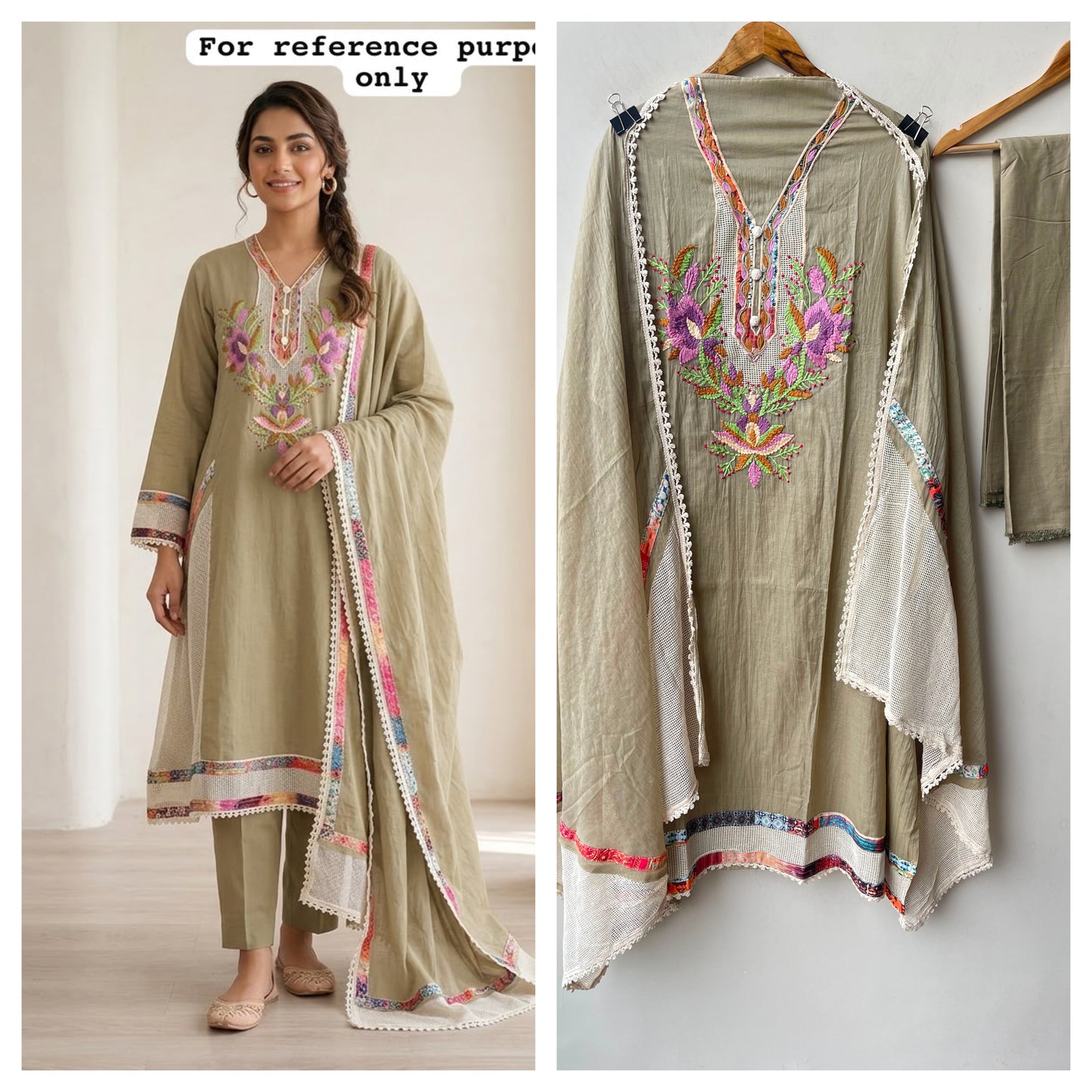 Mul cotton unstitched ladies suit Rc19230 (a)