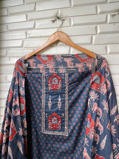 Cotton unstitched ladies suit Rc17384 (b)