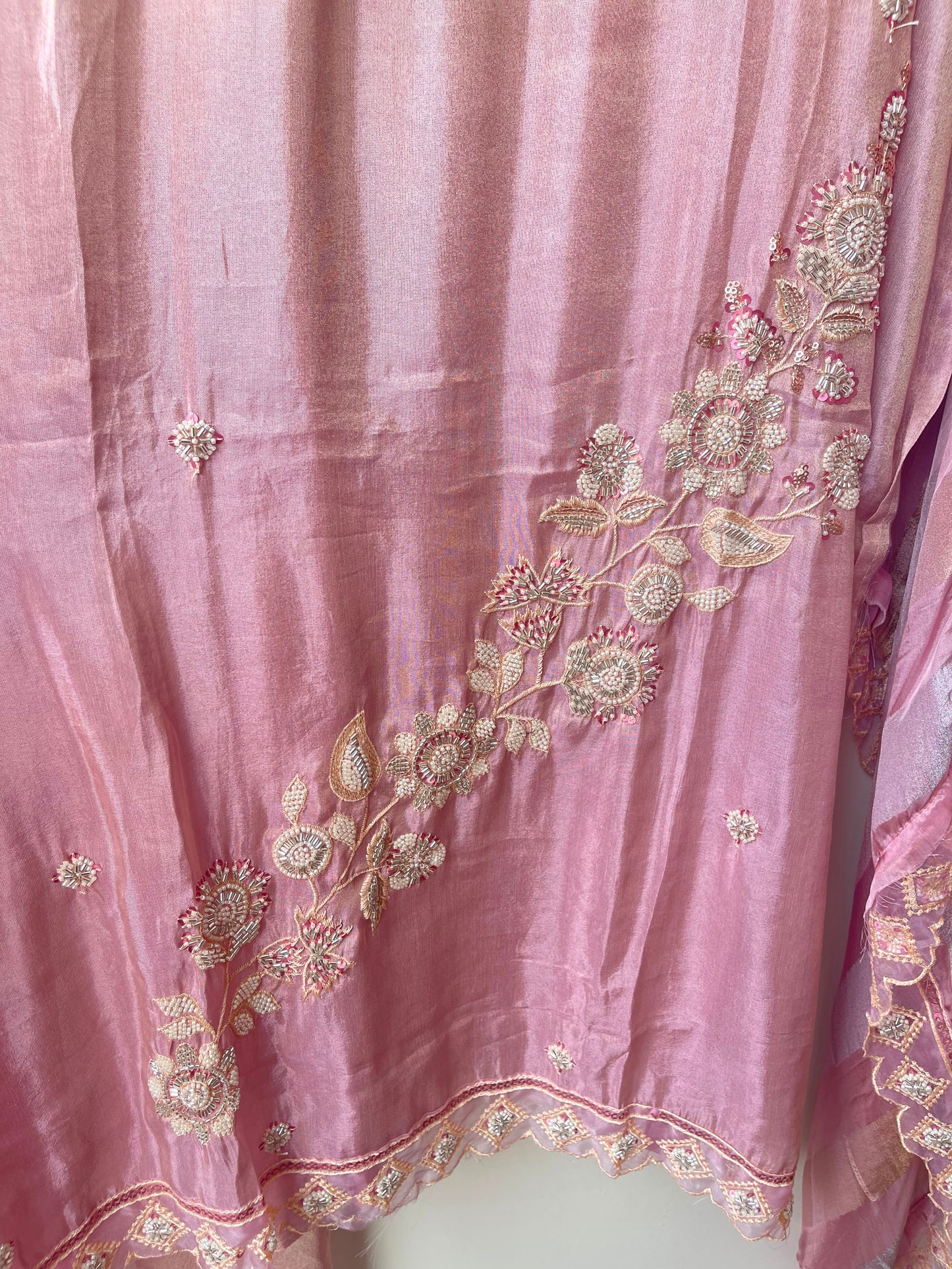 Shimmer silk unstitched ladies suit Rc19203 (b)