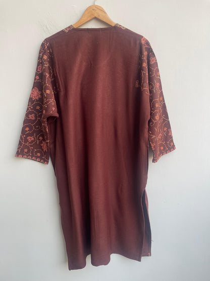 Kashmiri kadai readymade pheron ladies kurta Rc18108 (b)