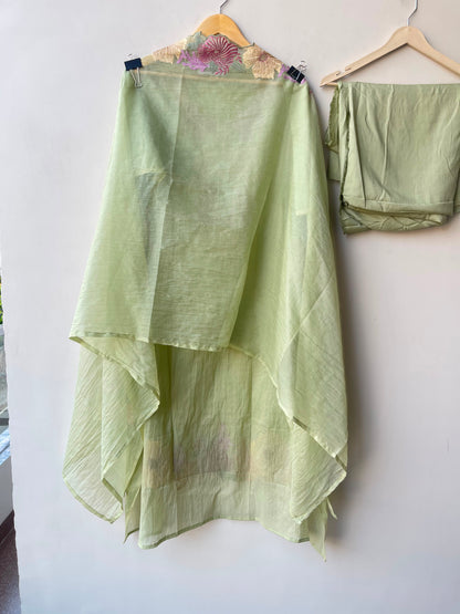 Mul cotton unstitched ladies suit Rc19007
