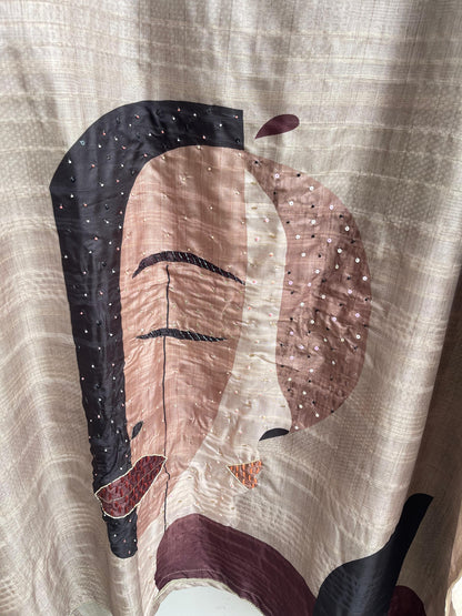 Khadi silk unstitched ladies suit Rc18328