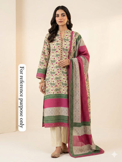 Cotton Printed Unstitched Ladies Suit RC-18807 – view 2
