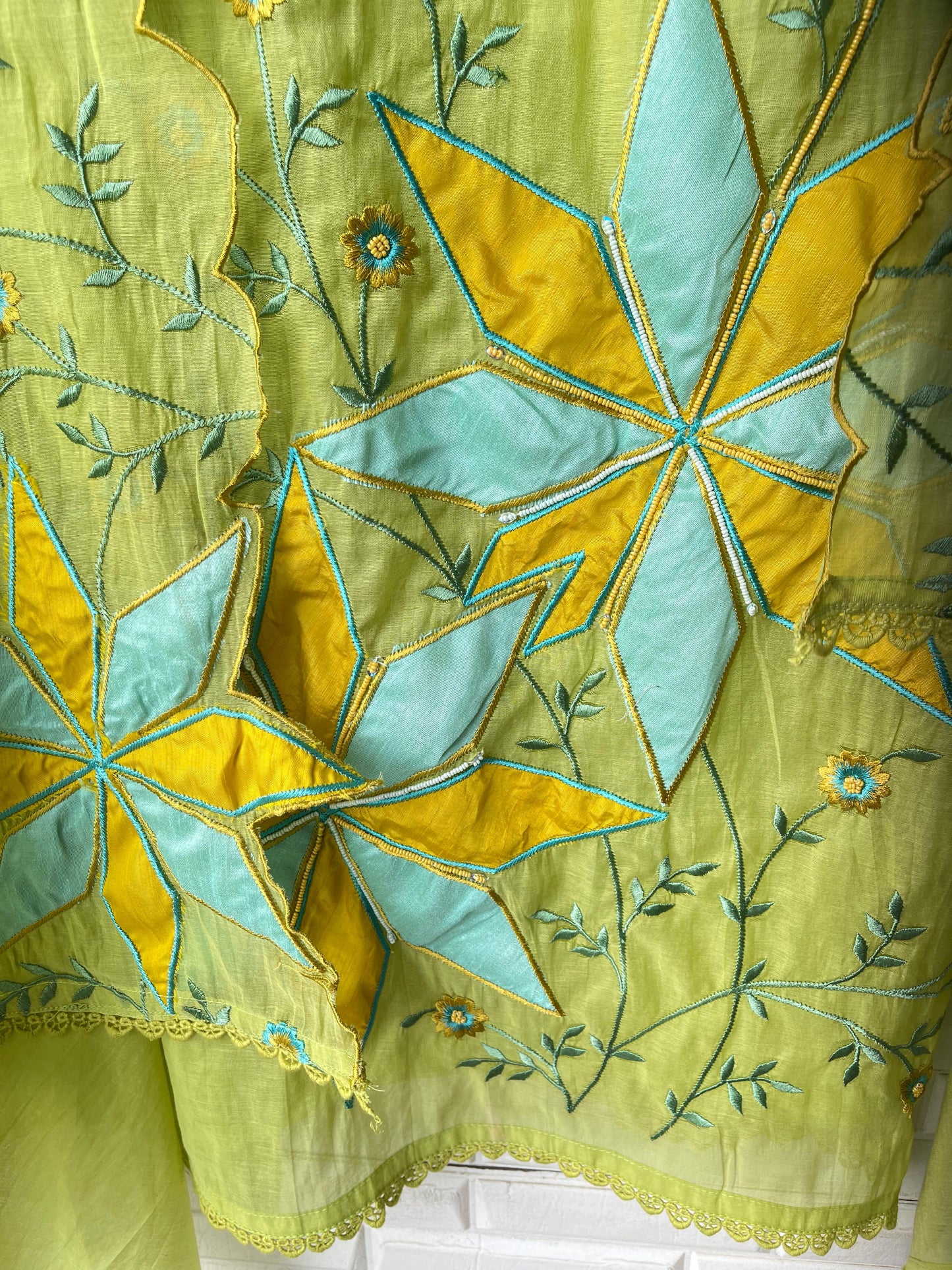 Mul chanderi unstitched ladies suit Rc17377 (b)