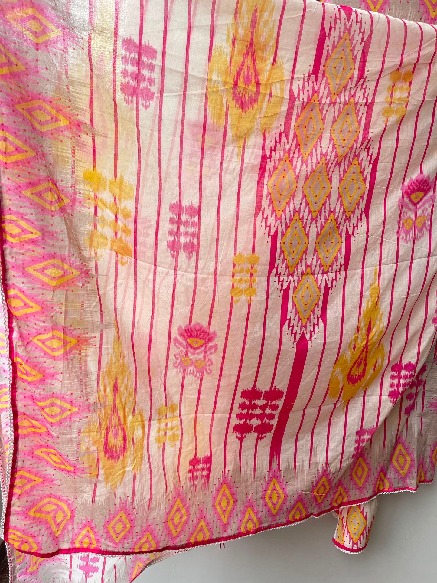 Pure cotton printed ladies unstitched suit Rc19064