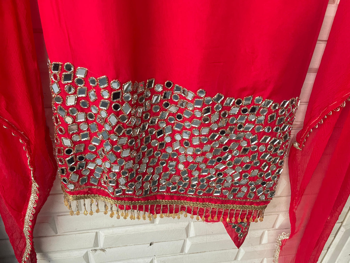 Organza unstitched ladies suit Rc17320